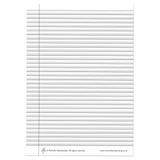 Morrells Handwriting Exercise Books – A4 - Narrow or Wide Lines - Pk50