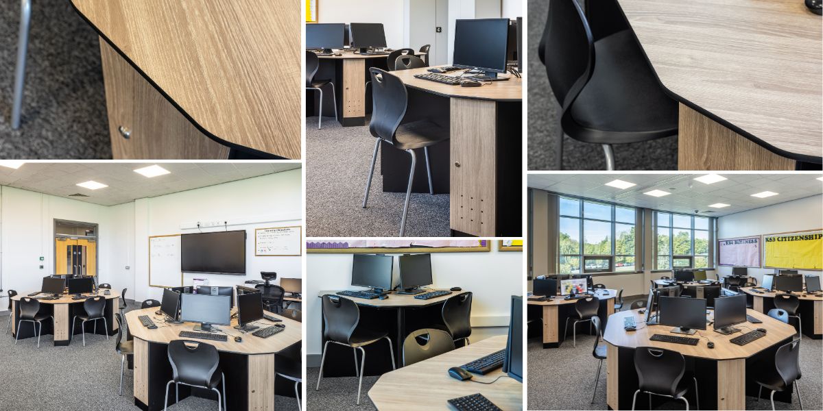Madeley Academy | Bespoke IT Classroom Furniture Installation