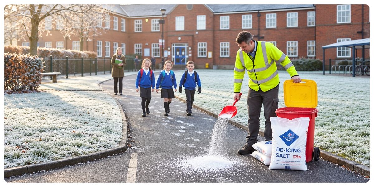 What’s the Difference Between Brown and White De-Icing Rock Salt?