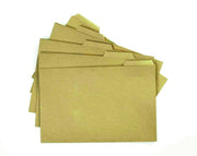 Kraft Tabbed Folders - Pk100