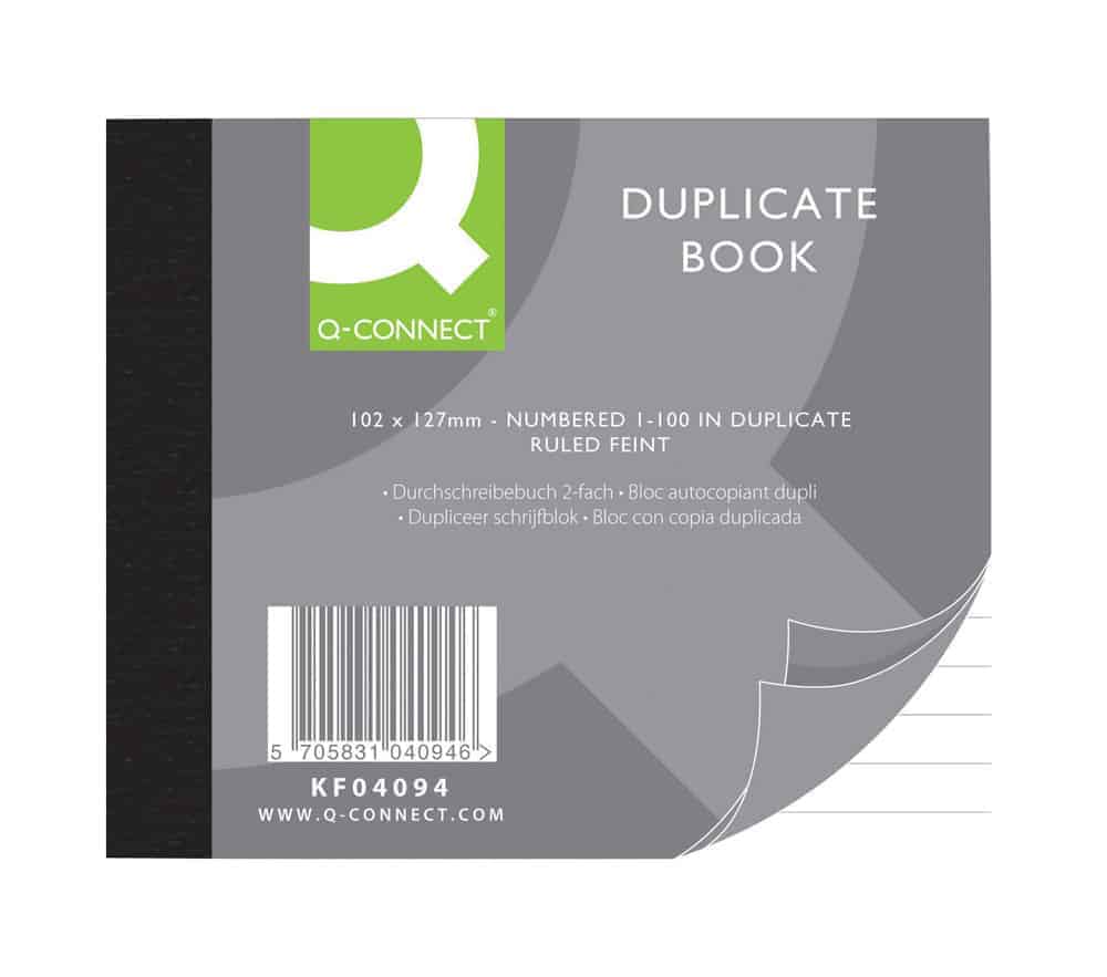 Duplicate Book Feint