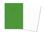 Classic Exercise Books A4 64 Page 8mm Ruled / Alternate Blank Light Green - Pk50