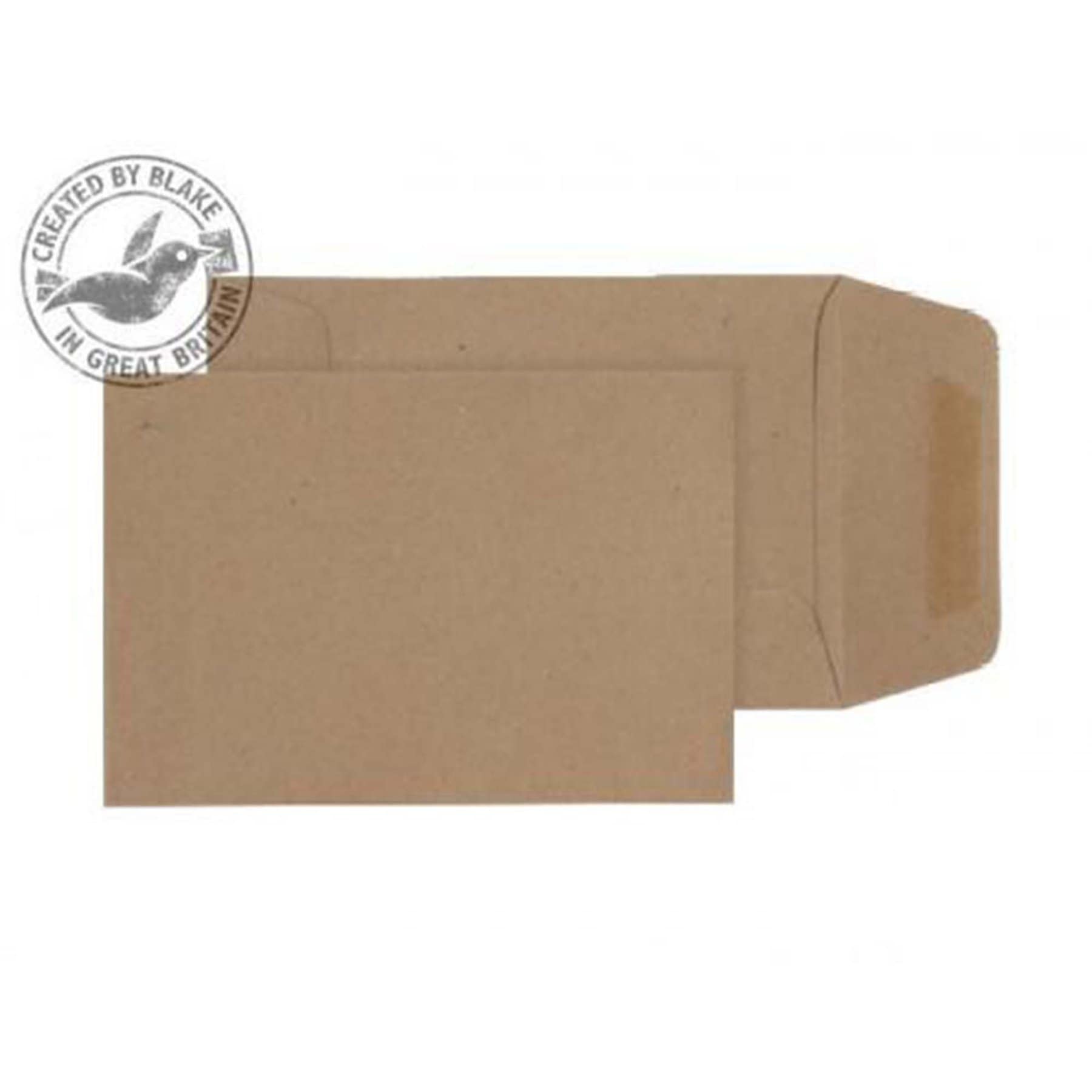 Everyday Pocket Gummed Manilla Envelope