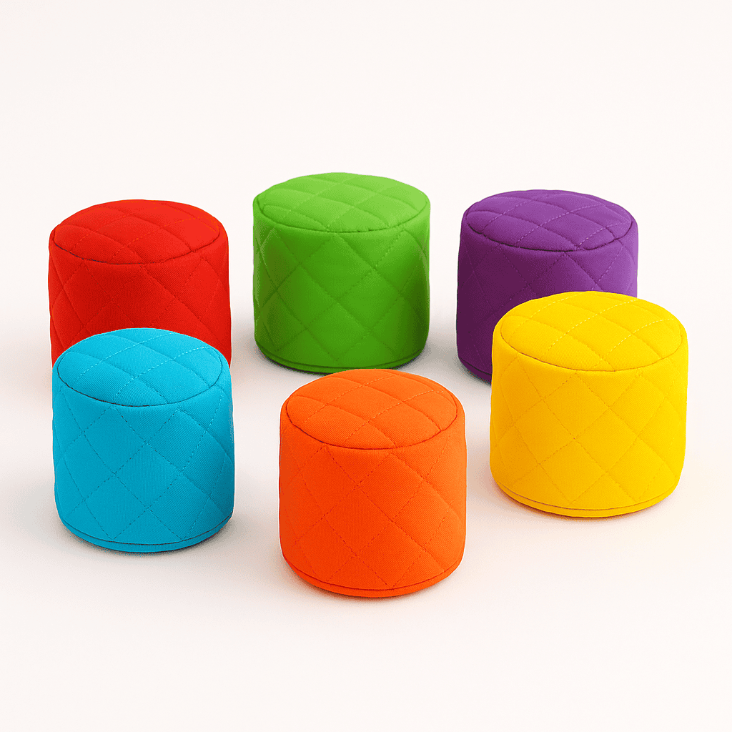 Quilted Pouffes