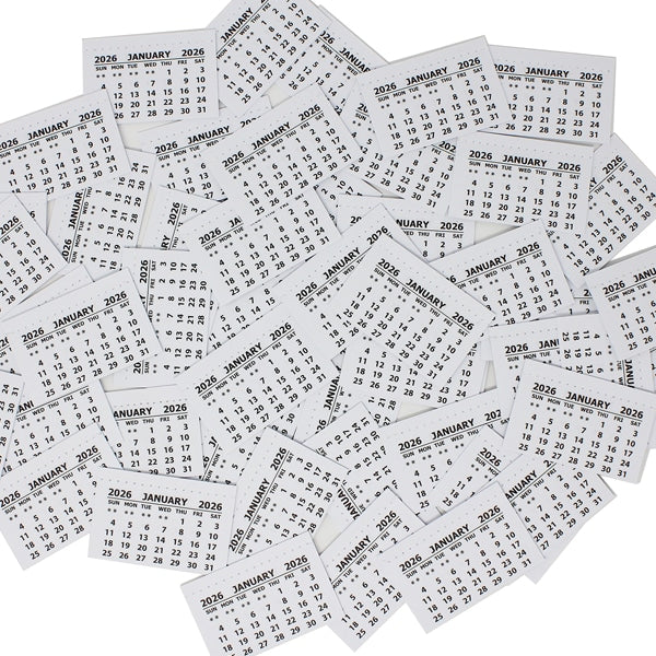 2026 Calendar Tabs Without Covers - Pk50