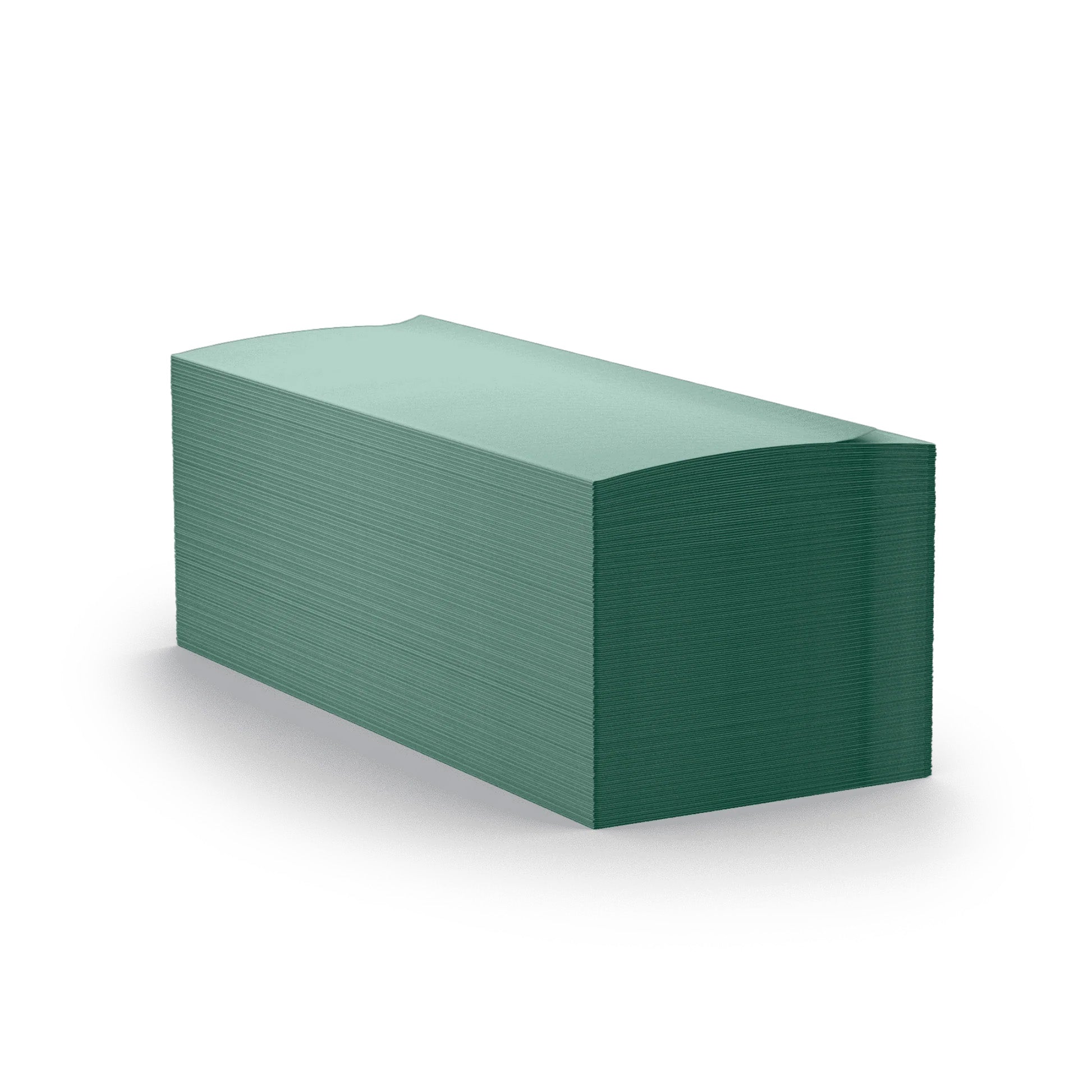 Green V-Fold 1 Ply Hand Towel -  Pk3510