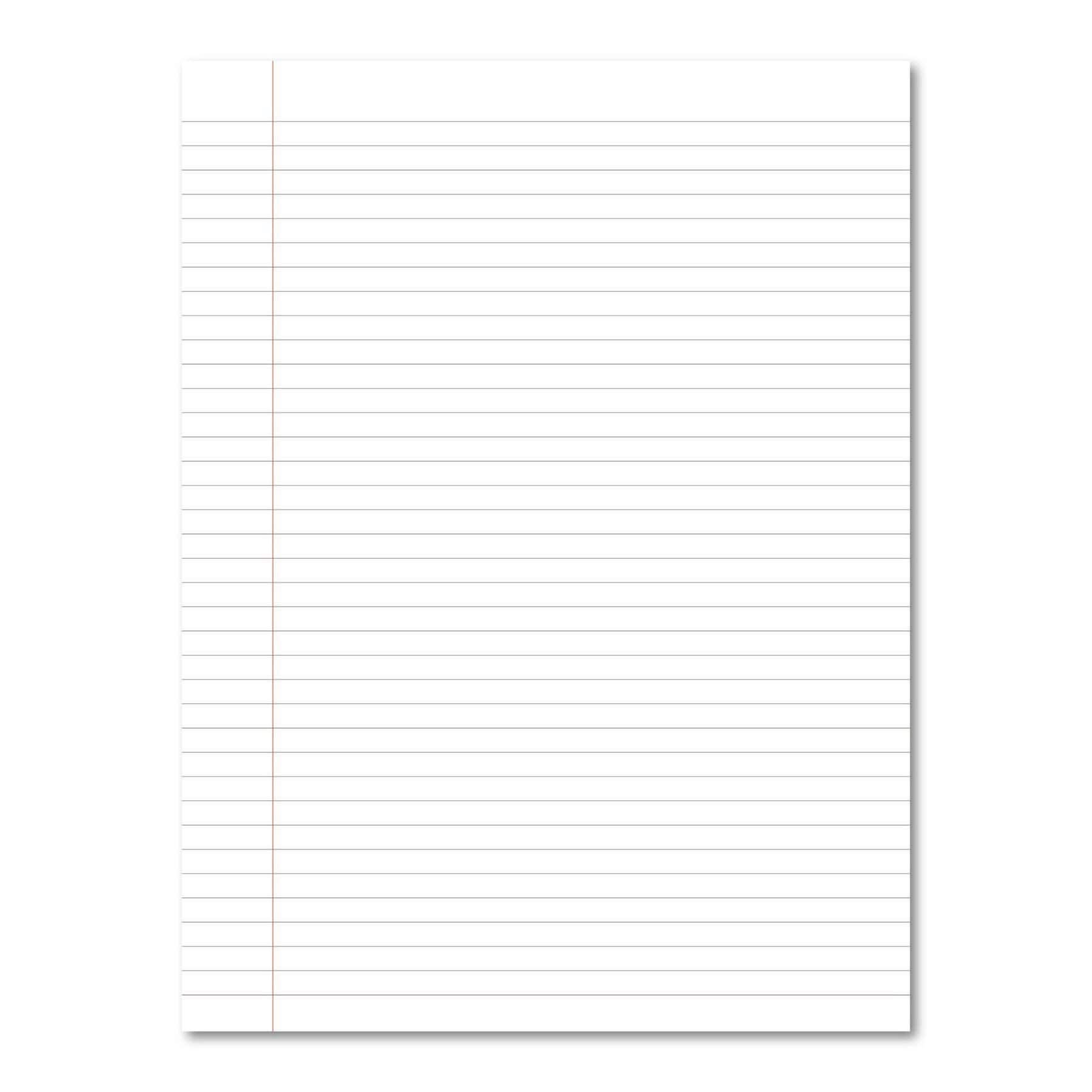 Classic Overprinted Exercise Book A4+ 80 Pages 8mm Ruled & Margin - Dark Blue 45 Pack