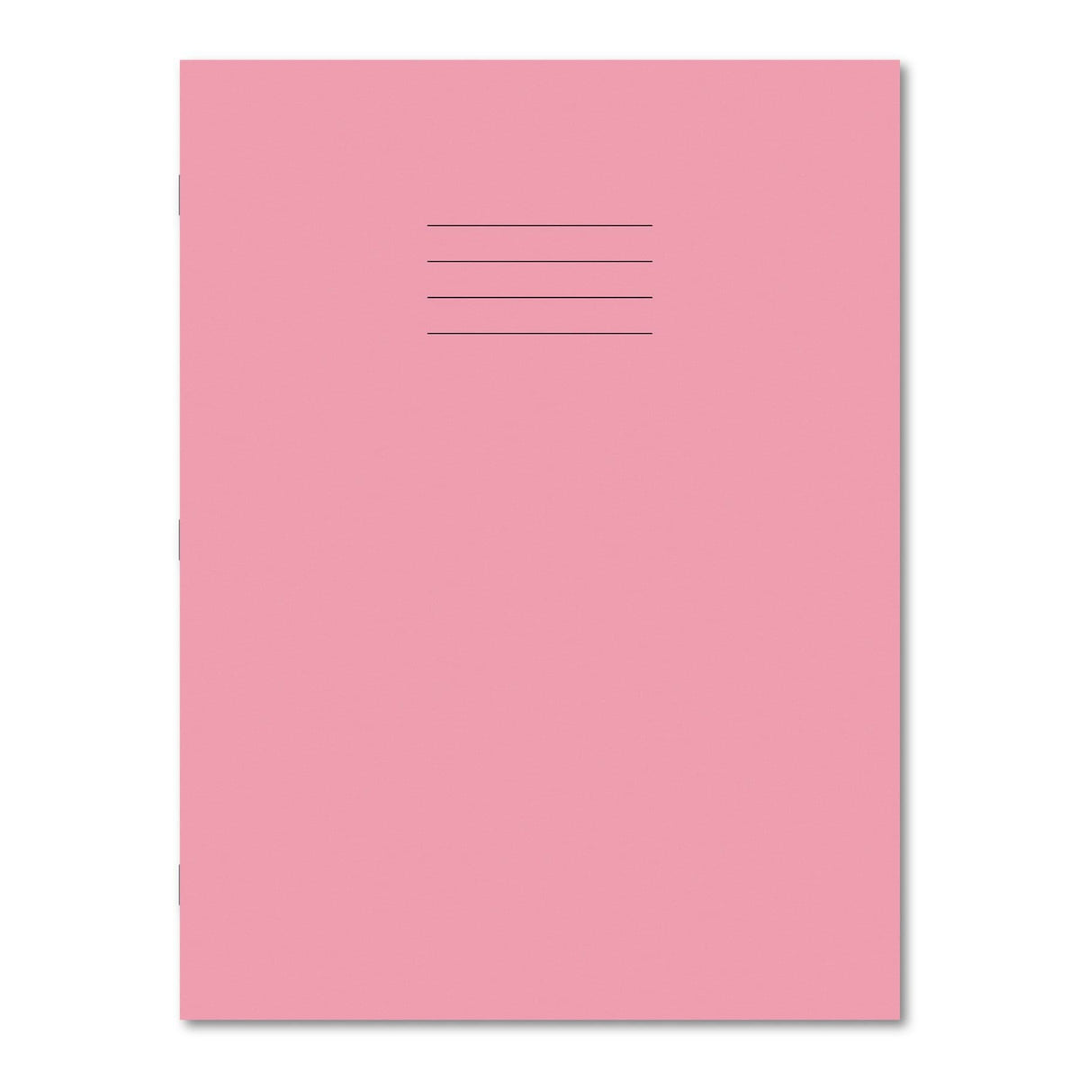 Classic Exercise Books 9x7" 80 Page 8mm Ruled & Margin Pink - Pk100
