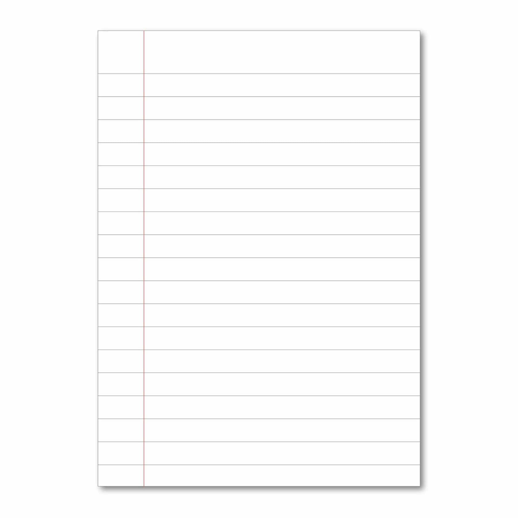 Classic Overprinted Exercise Books A4+ 80 Pages 15mm Ruled & Margin Light Green - Pk45