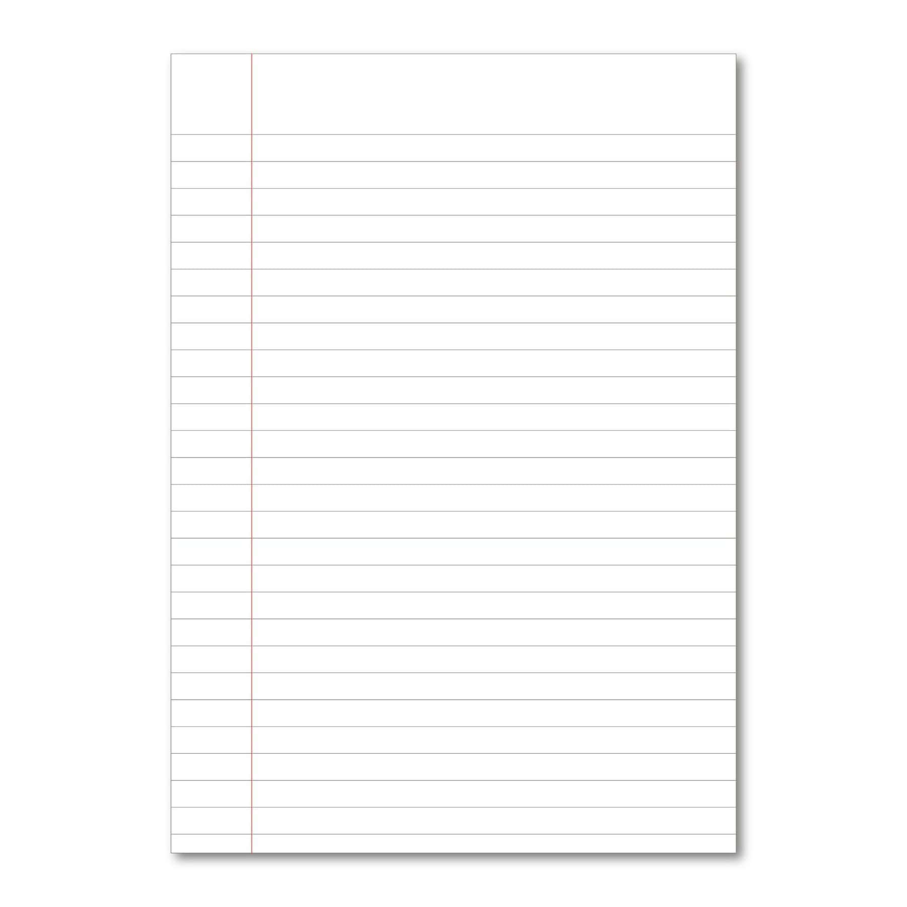 Classic Overprinted Exercise Book A4 64 Pages 8mm Ruled & Margin - Dark Green 50 Pack