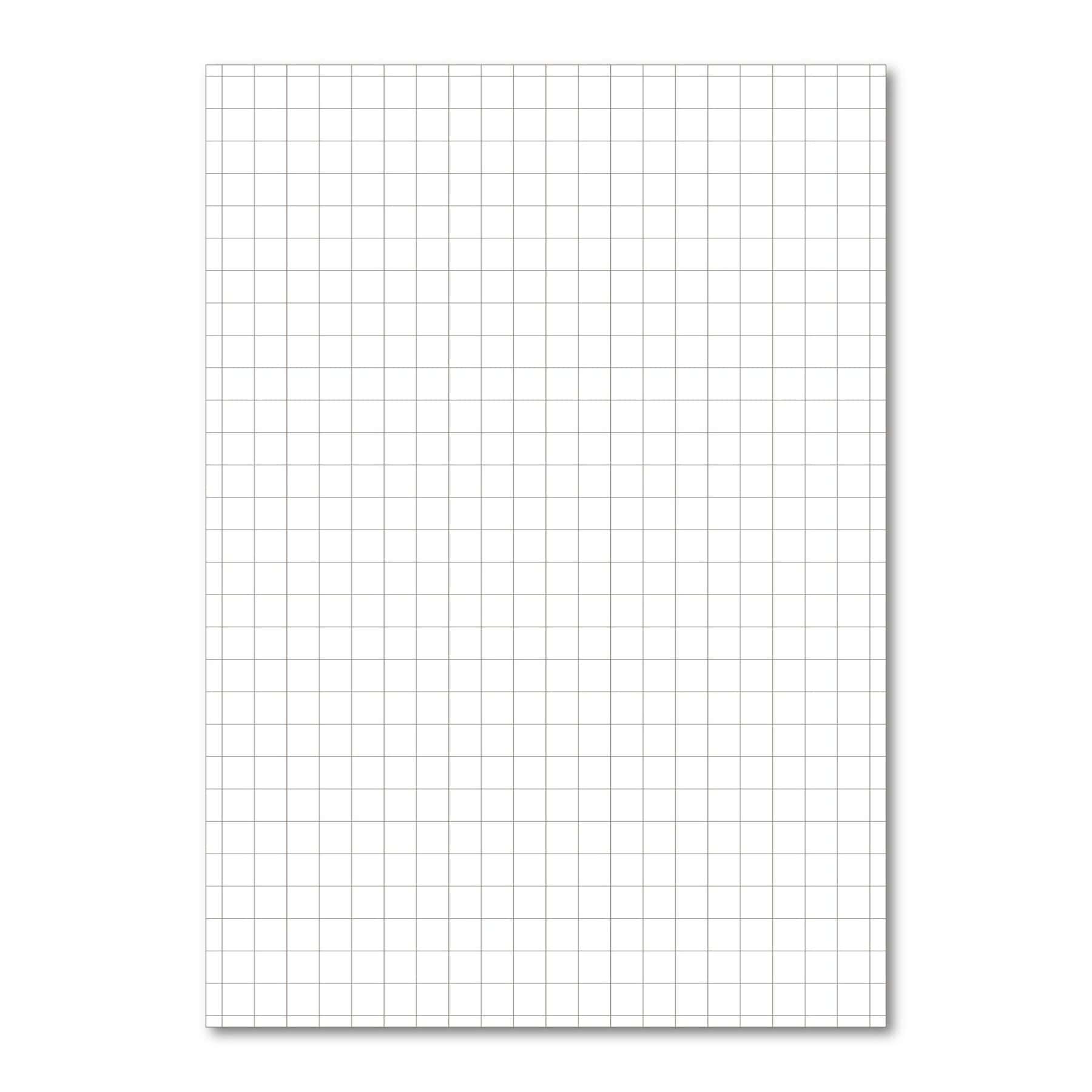 Classic Overprinted Exercise Books A4 64 Pages - 20mm Squares Yellow - Pk50