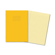 Classic SEN Exercise Book A4 80 Pages 10mm Ruled & Margin - Yellow Cover, Cream Pages 50 Pack