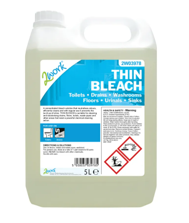 Standard Bleach 5Litre - Each