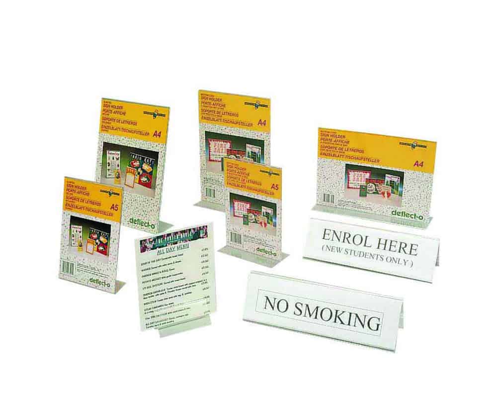 A4 Sign Holders