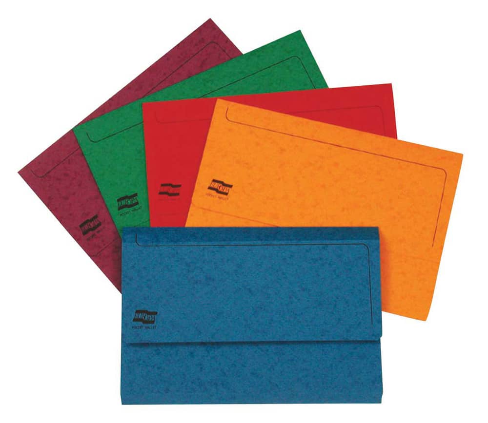Heavy Duty Document Wallets - Pk25