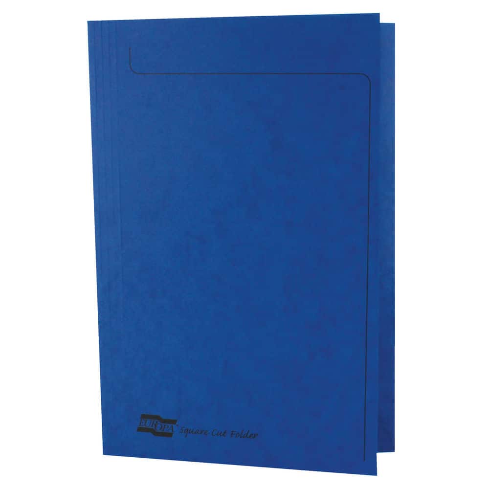 Premium Square Cut Folders - Pk50