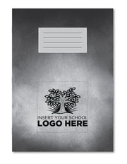 Oxford Overprinted Sketchbook A4 40 Page 120gsm Blank Cloudy Grey - Pk50