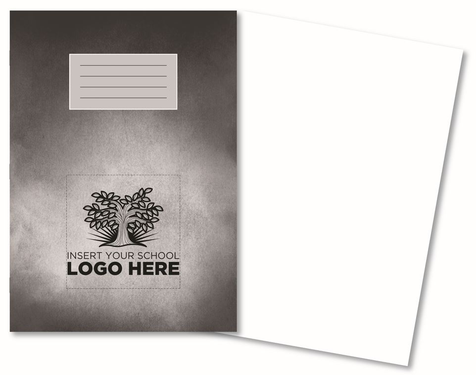 Oxford Overprinted Sketchbook A4 40 Page 120gsm Blank Cloudy Grey - Pk50