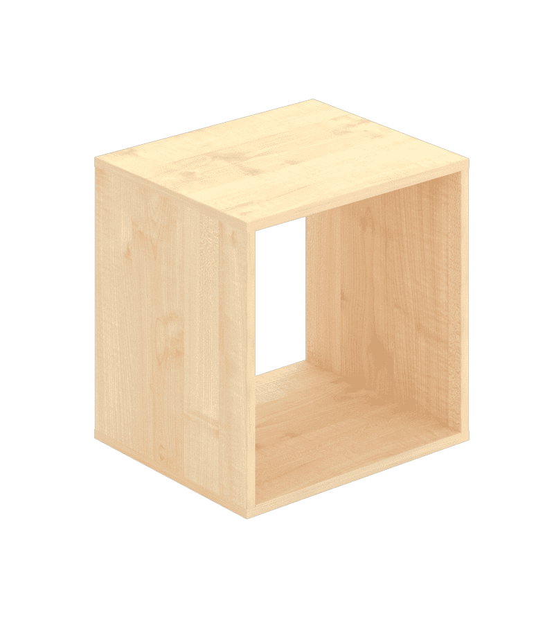 Open and Backed Alcove - Sienna Modula Storage