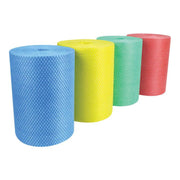 All Purpose Cloth On a Roll Red/Blue/Yellow/Green - Pk2