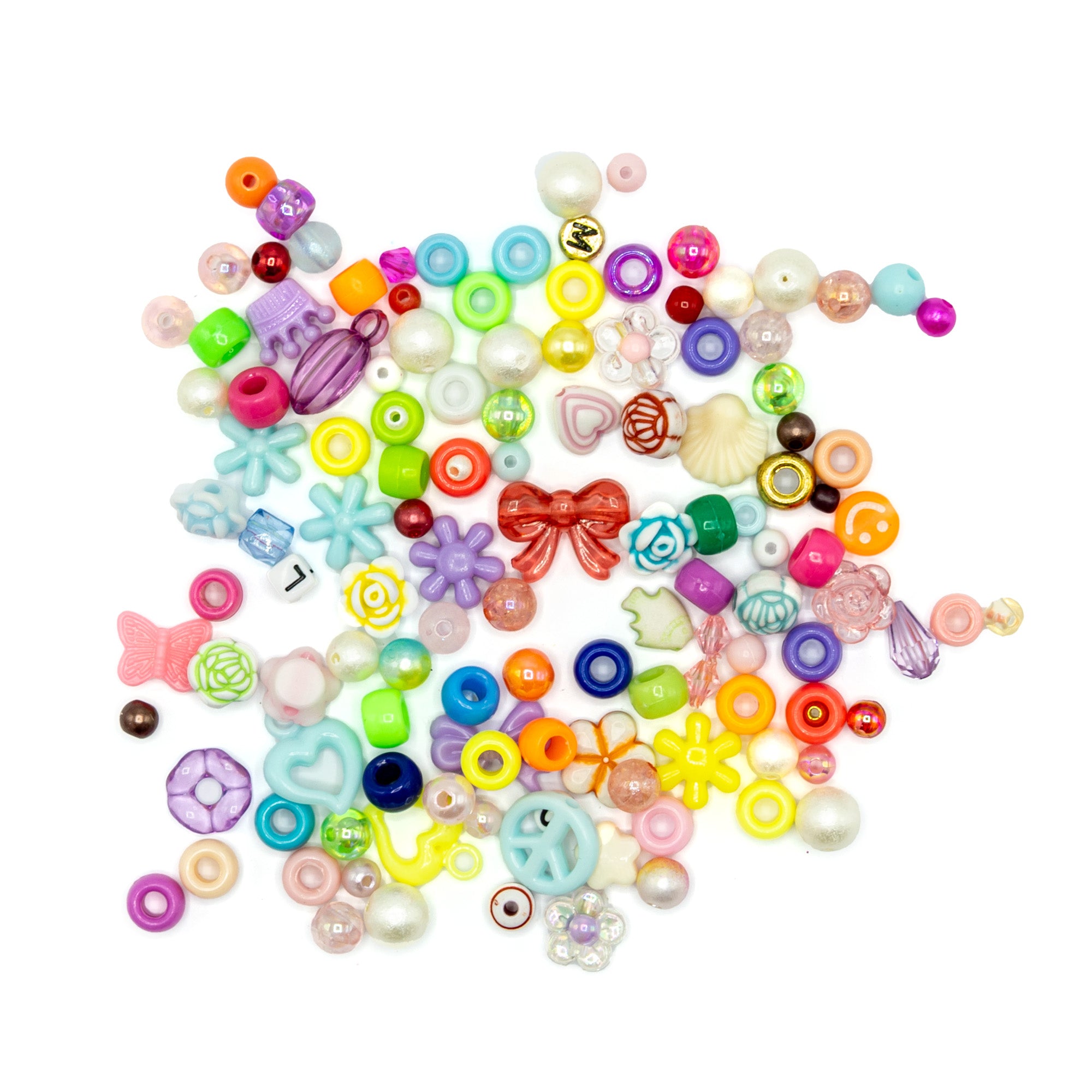 Assorted Plastic Beads