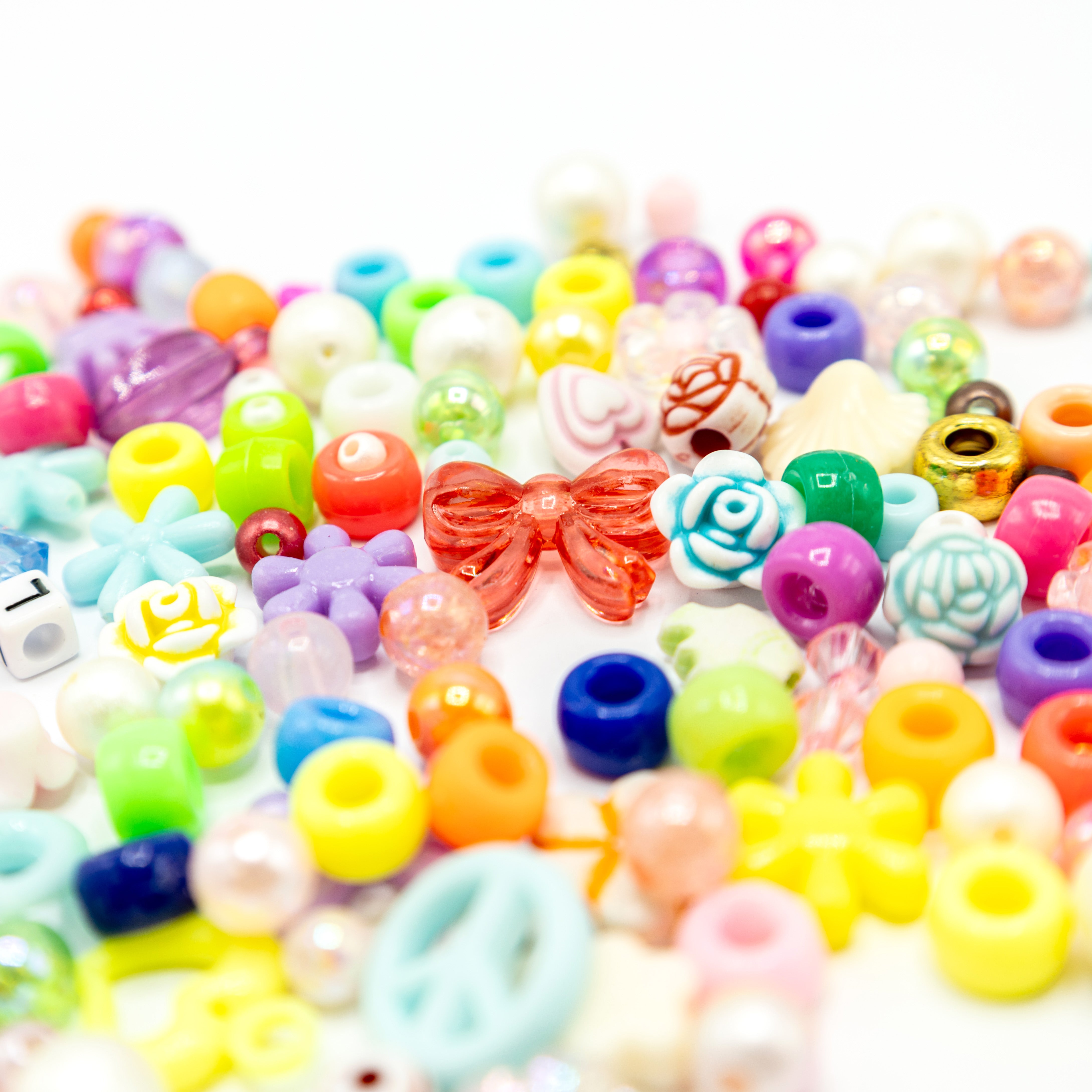 Assorted Plastic Beads