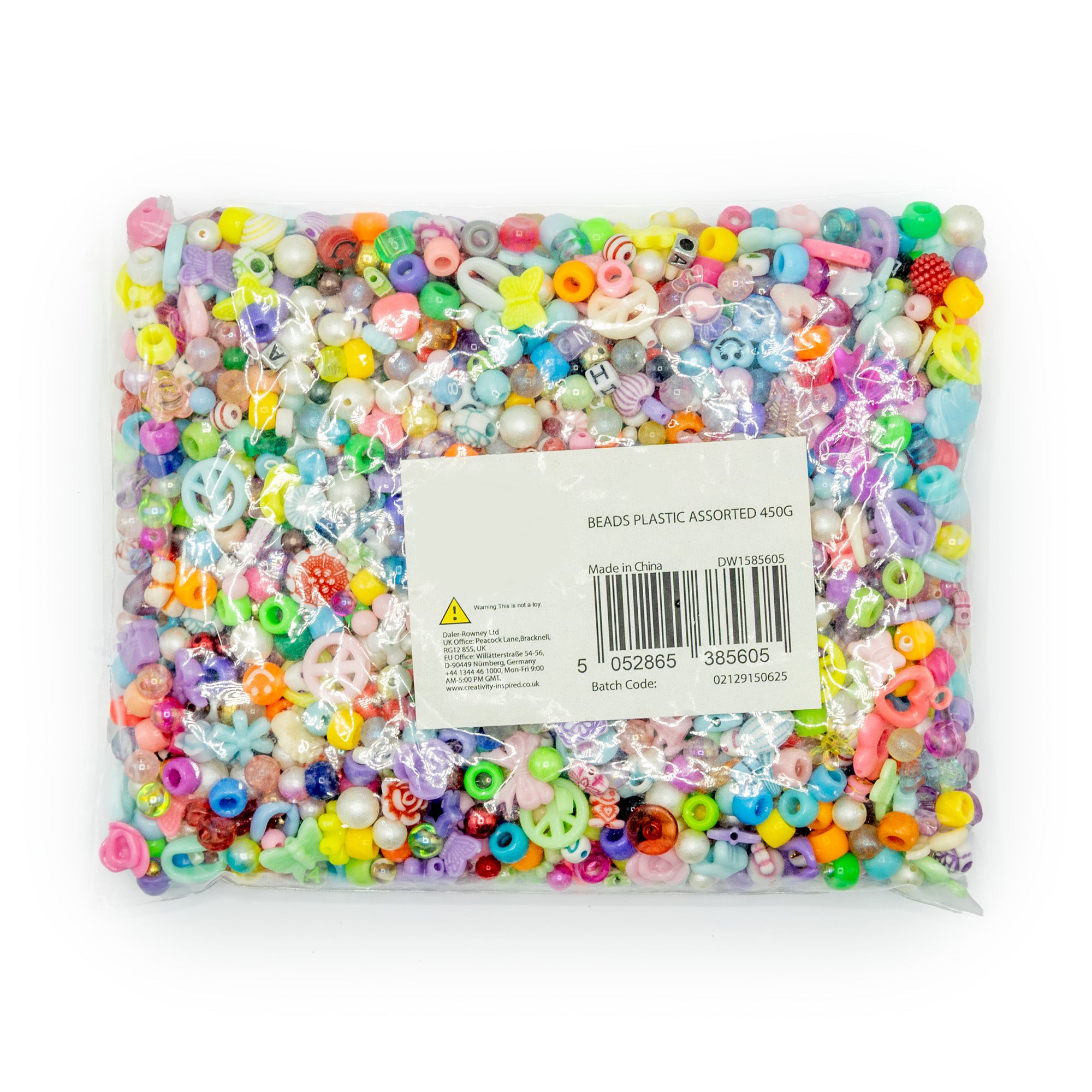 Assorted Plastic Beads