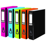 Pukka Pad® Brights Range Box Files Laminated - Assorted Colours - Pk10