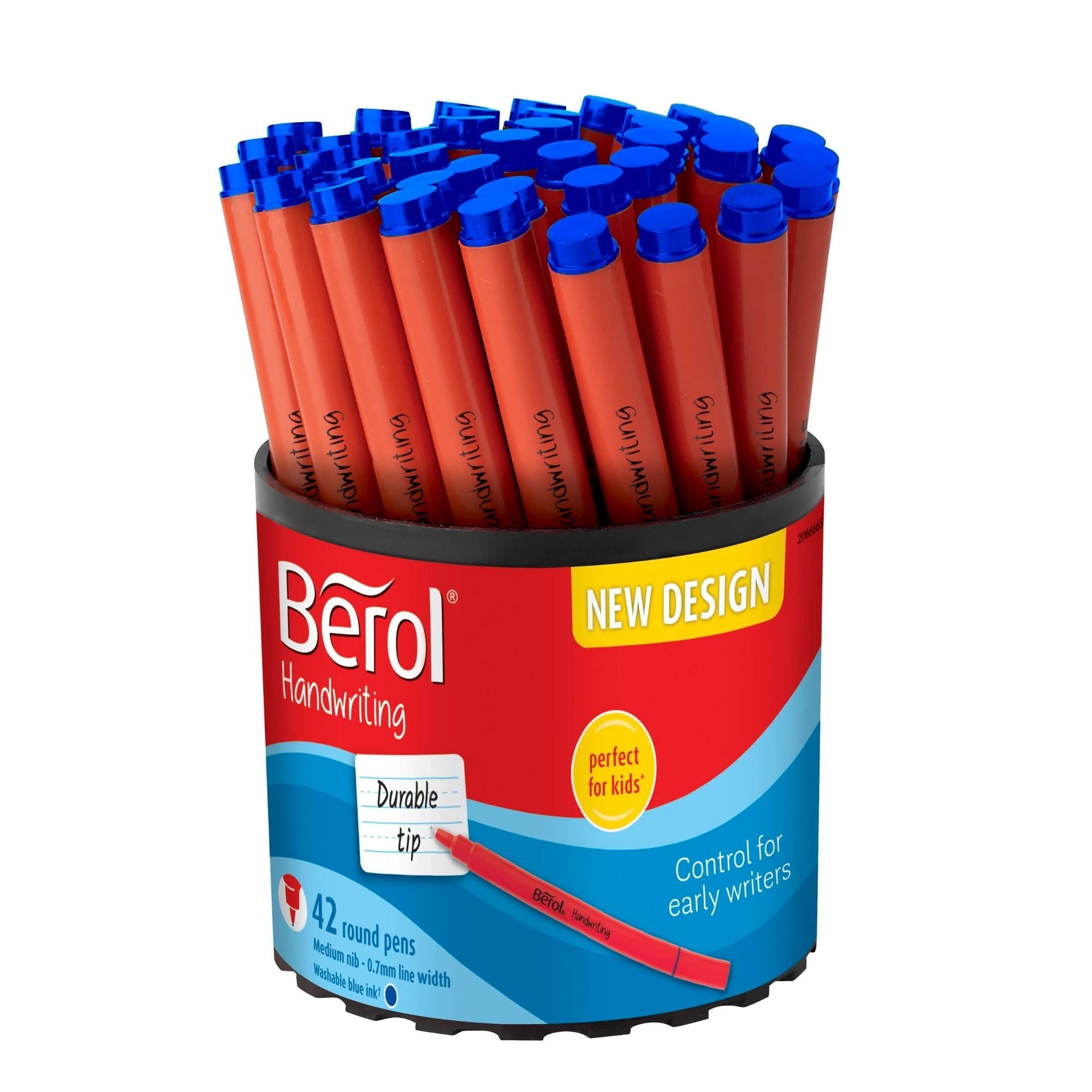Berol Handwriting Pens Classpack Black/Blue - Pk42