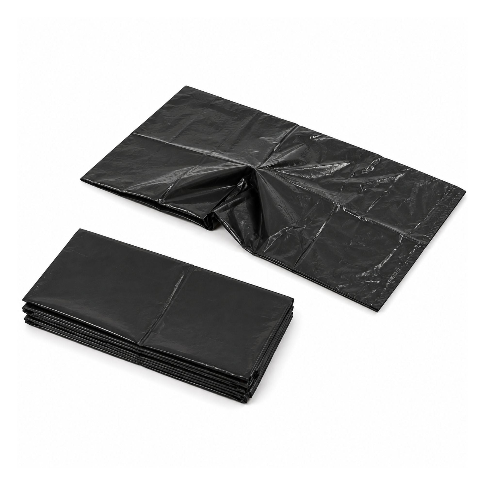 Black Bin Bag Liner Sacks - Pk200