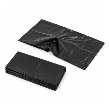 Black Bin Bag Liner Sacks - Pk200