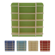 Creative Library Bookcase Set With Left & Right Hand Curved Ends