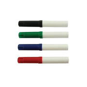 Bullet Tip Flipchart Markers Assorted/Black - Pk4/Pk10