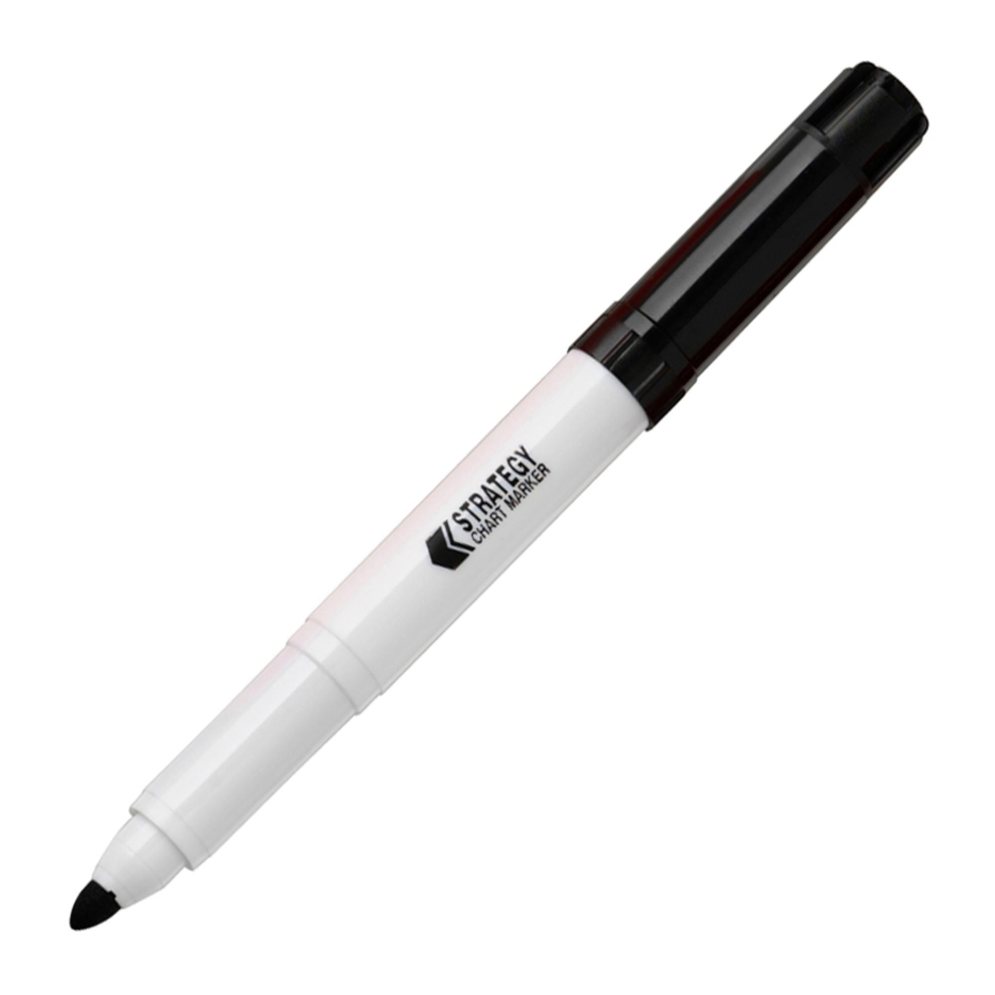 Bullet Tip Flipchart Markers Assorted/Black - Pk4/Pk10