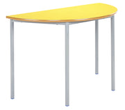 MDF Edge Semi Circular Table