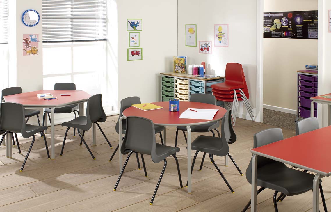 PU Edge Rectangular Table