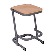 Beech Cantilever Classroom Stool