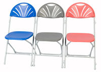 Fan Back Folding Chair