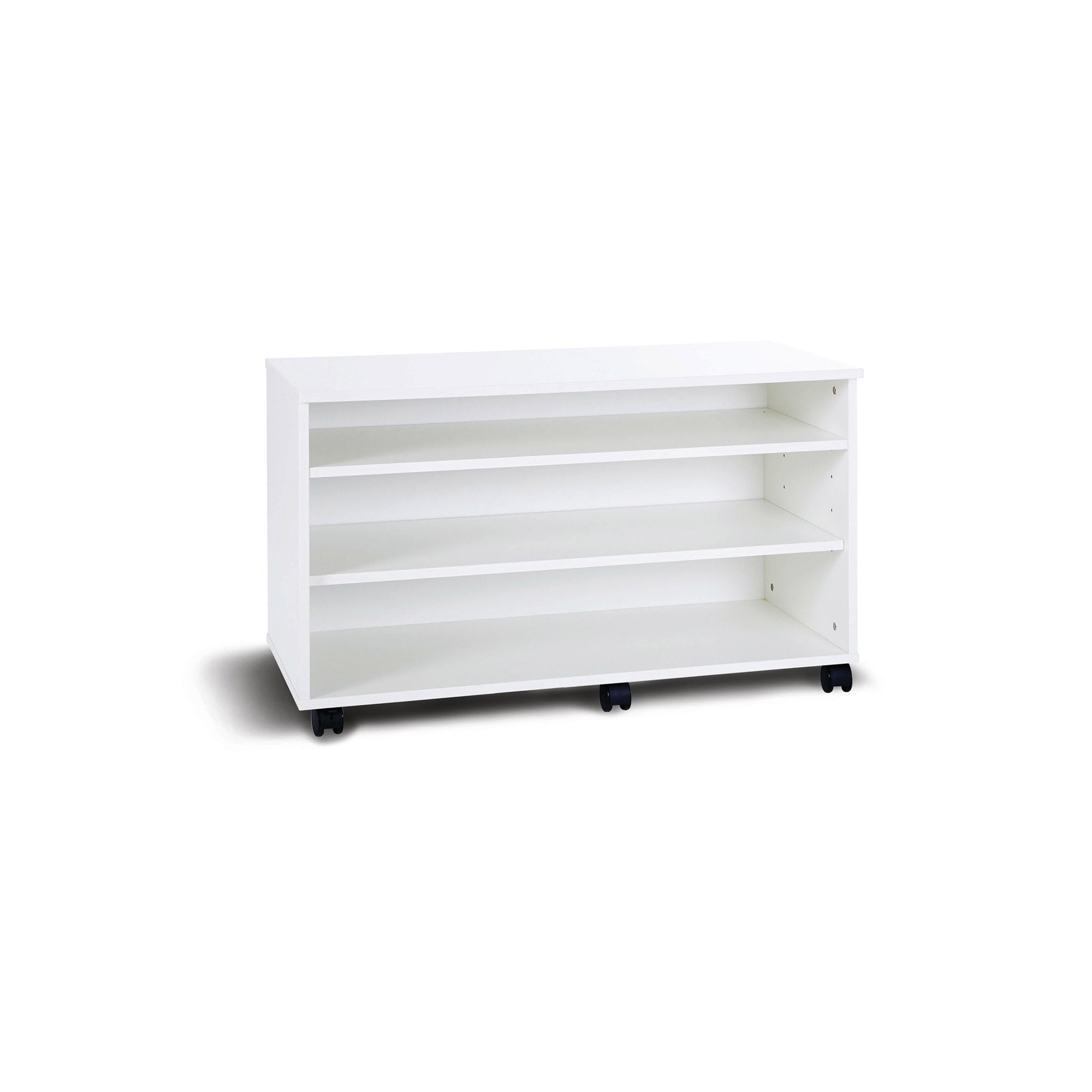 Premium Storage Bookcase With 2 Adjustable Shelves