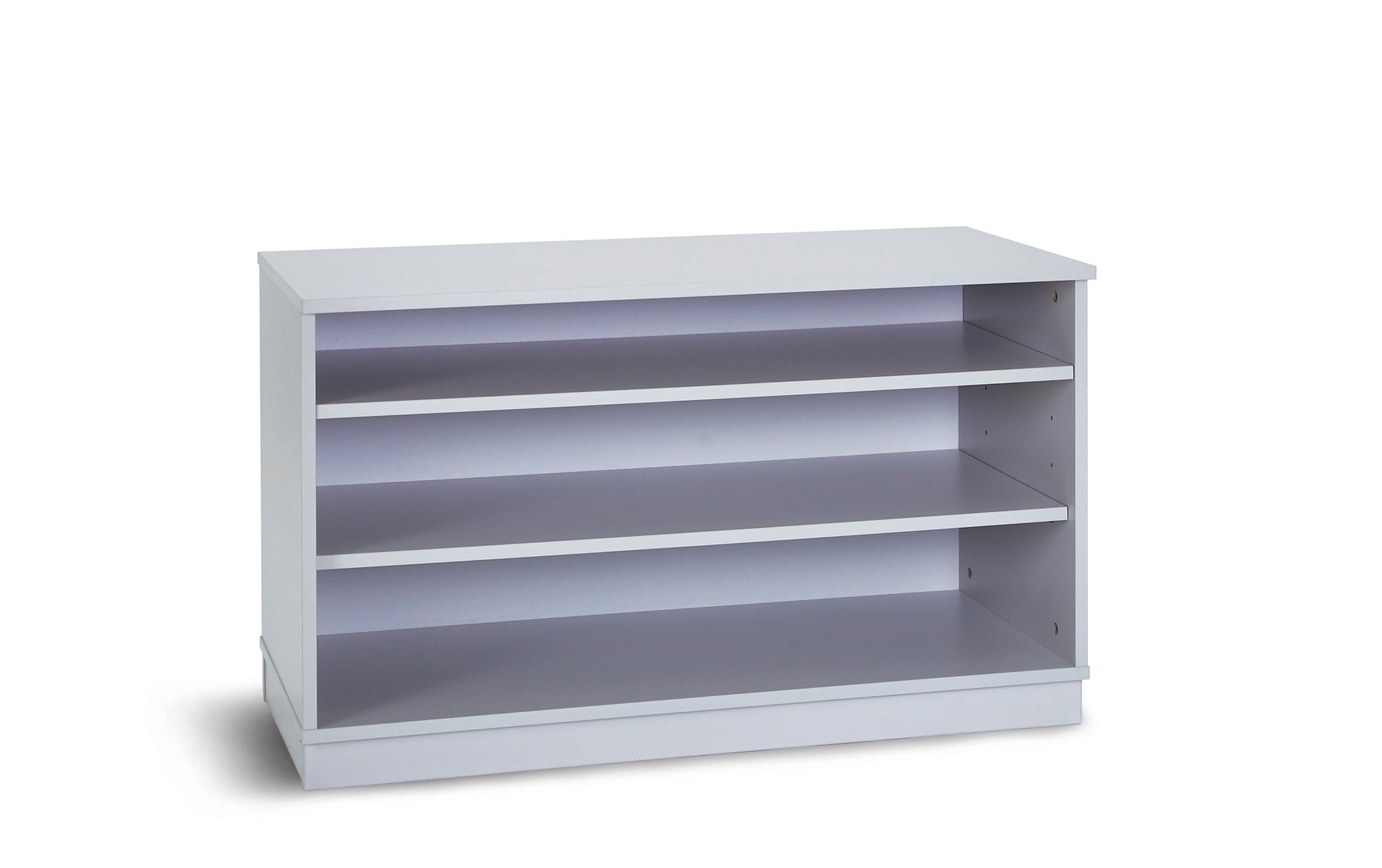 Premium Storage Bookcase With 2 Adjustable Shelves