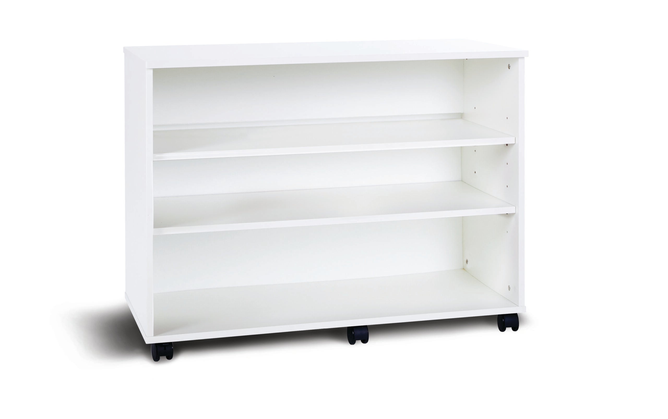 Premium Storage Bookcase With 2 Adjustable Shelves