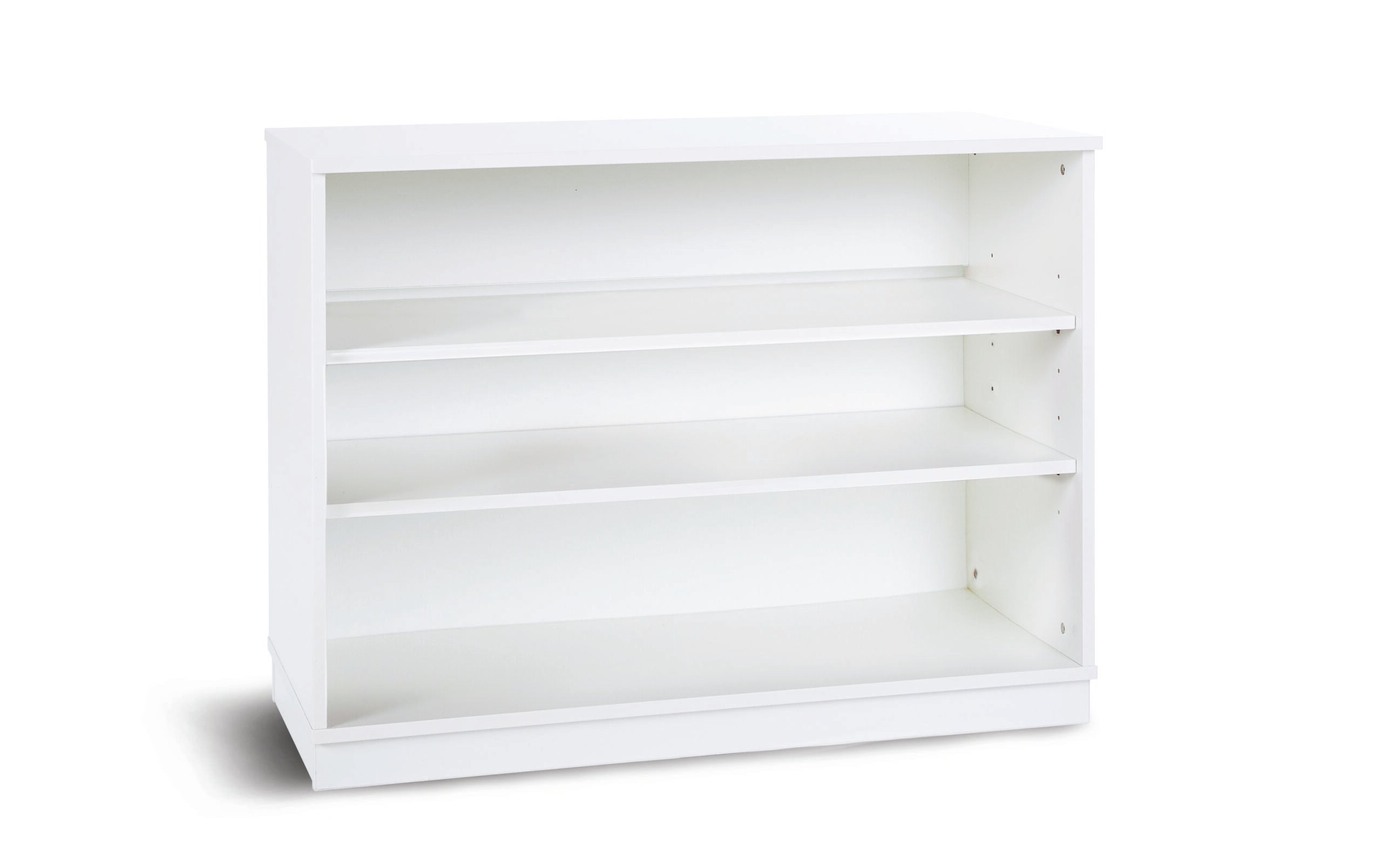 Premium Storage Bookcase With 2 Adjustable Shelves