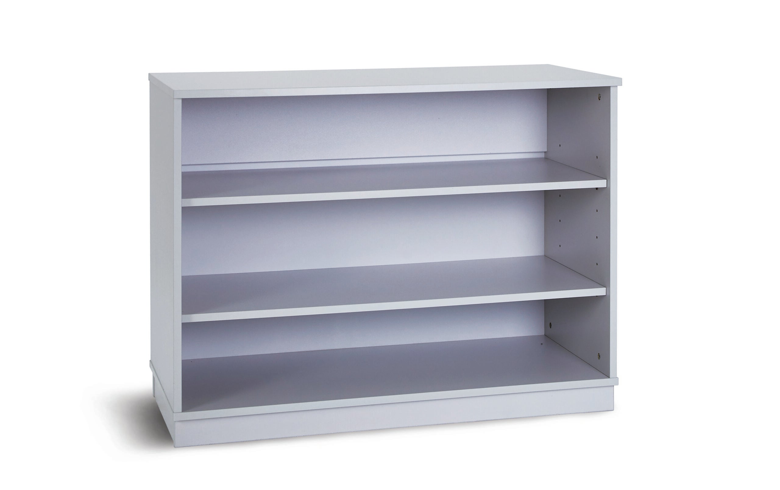 Premium Storage Bookcase With 2 Adjustable Shelves