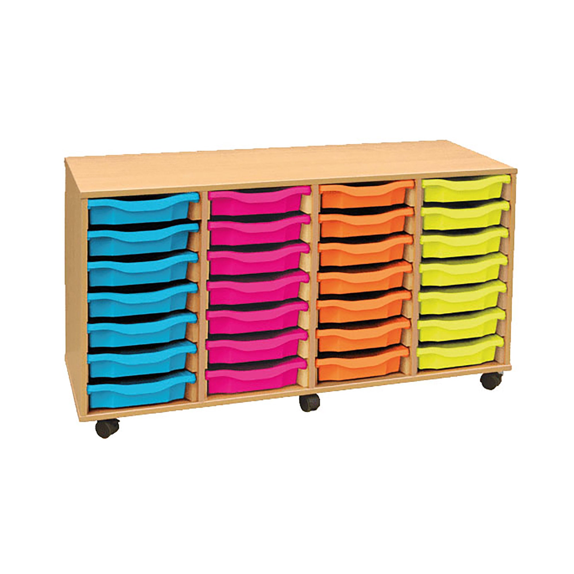 4 Column 28 Tray Unit