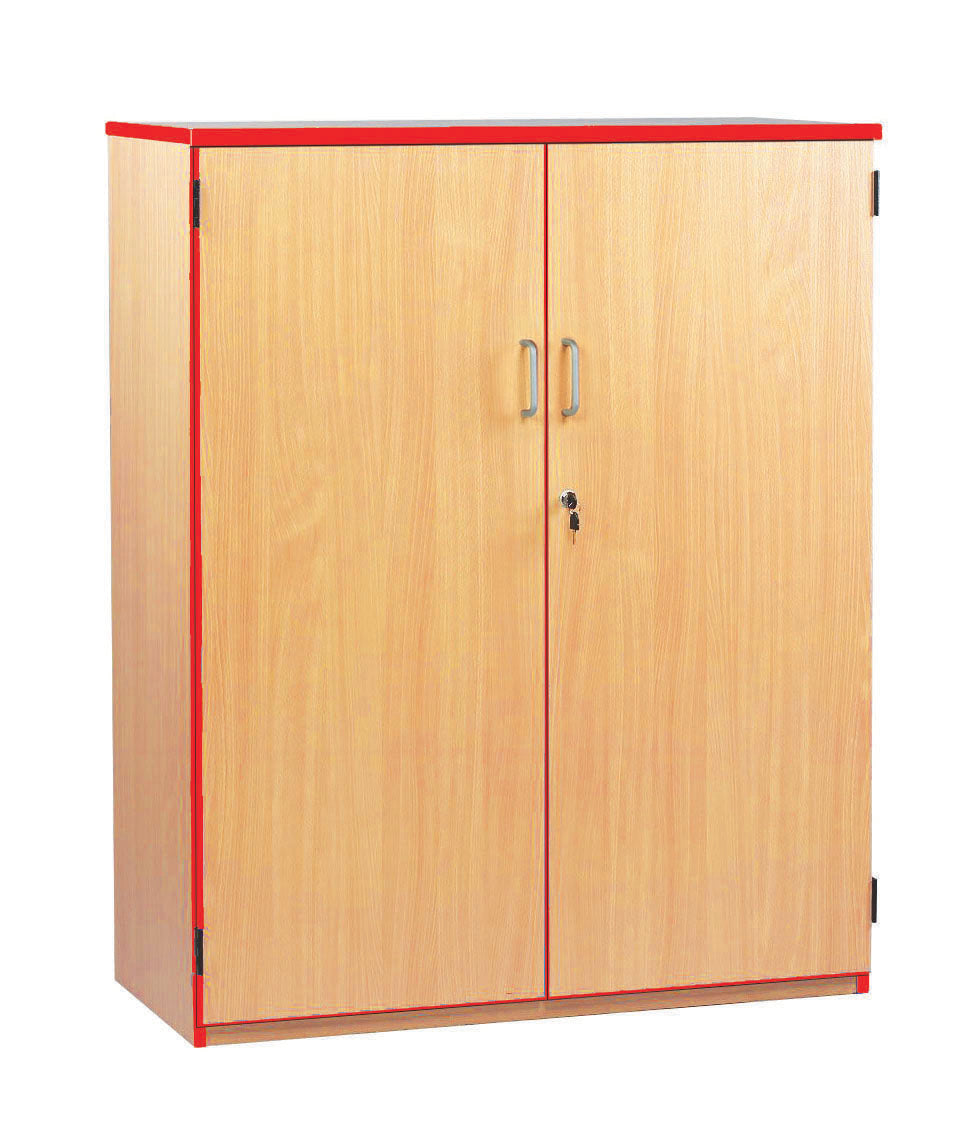 Medium Cupboard With Coloured Edge