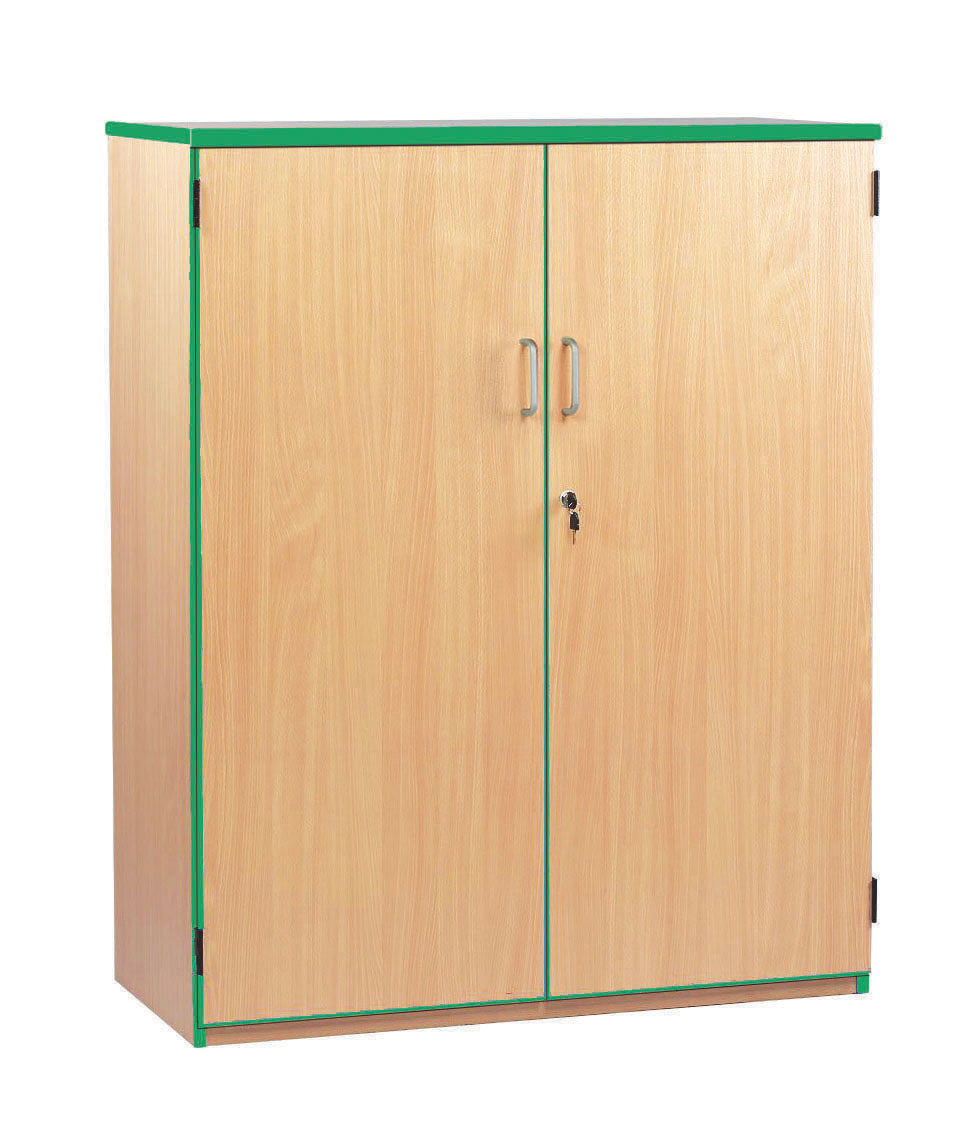 Medium Cupboard With Coloured Edge