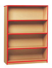 Medium Bookcase With Coloured Edge