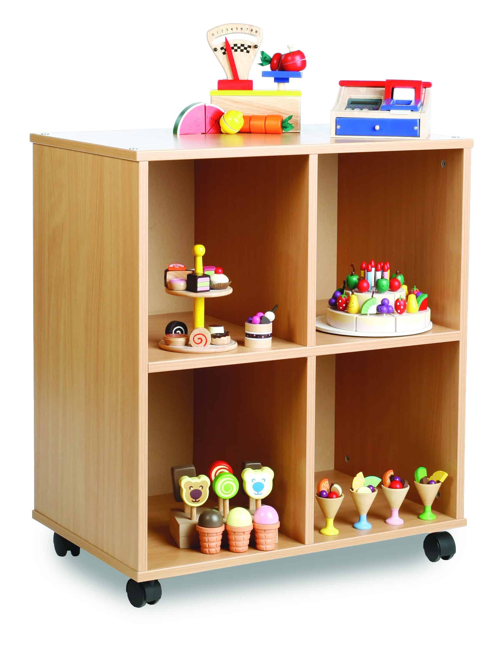 Modular Unit With 4 Compartments