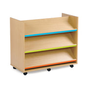 Maple Range Double Sided Library Unit