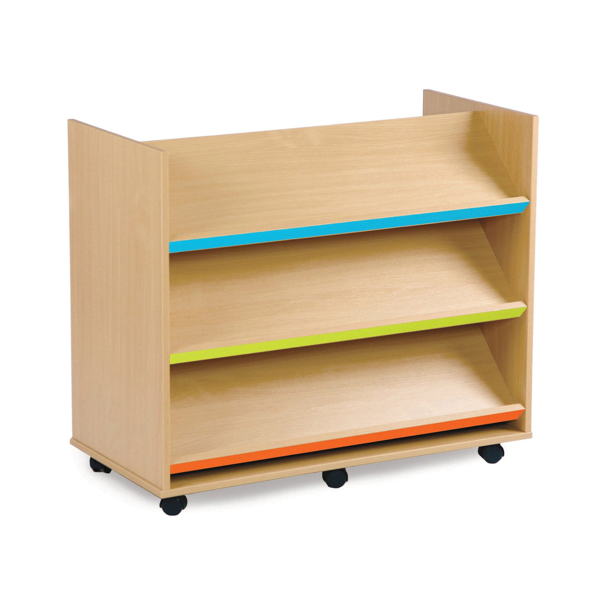 Maple Range Double Sided Library Unit